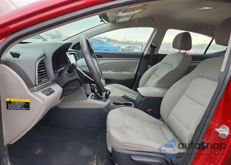 2018 Hyundai Elantra Sel z USA, uszkodzony, nr VIN 5NPD84LF3JH238186